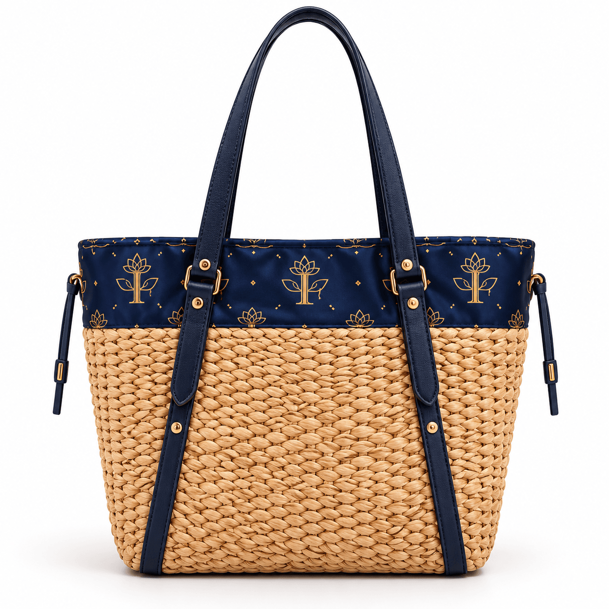 The Drift Tote in Navy Blue