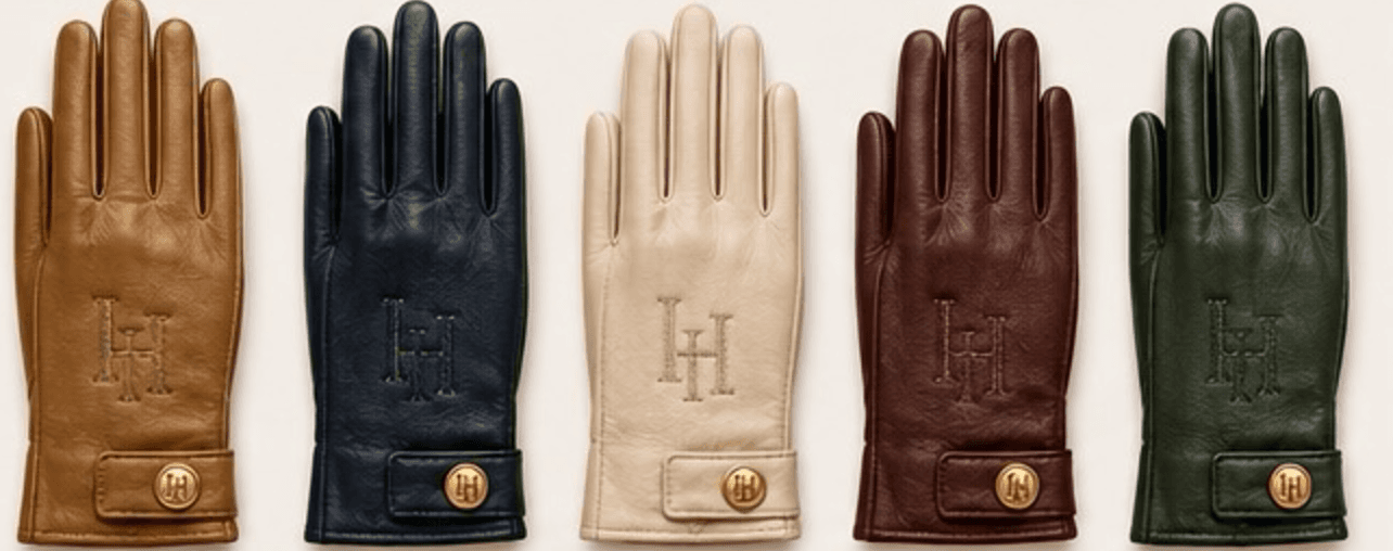 Ingfah leather gloves in five colourways